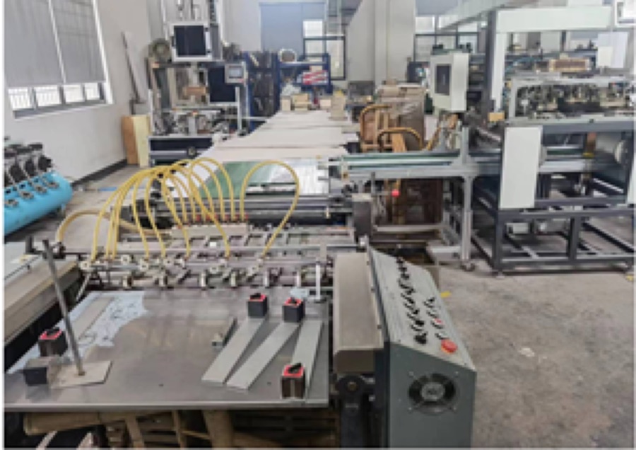 Supplier workshop equipment during a factory research visit